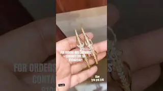 Premium quality rose gold plated Bengals #trending #shorts #viralvideo #fashion #foryou #new