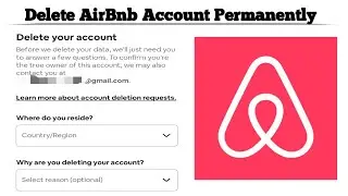 How to delete Your AirBnb account permanently | Delete account in simple steps | Techno Logic | 2023
