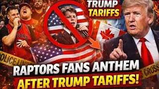 Raptors Fans Boo U.S. Anthem After Trump Decision