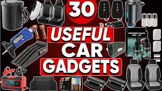 30 Super Useful Car Gadgets on Amazon That Will Save You Time!