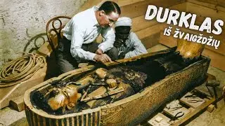 Įdomūs Faktai: Senovės Egipto faraono TUTANCHAMONO durklas - ne i&scaron; &scaron;io pasaulio #egiptas #istorija