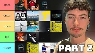 RANKING Every POST MALONE Song! (Tier List) PART 2