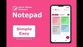 Quick Memo Notepad