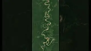Timelapse of Ucayali River, Peru from 1984 to 2020