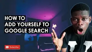 How to Add Yourself on Google Search