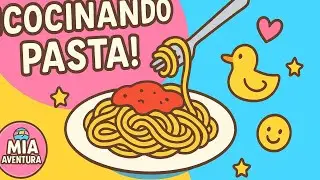 🍝 &iexcl;Cocinando pasta casera en casa! 👩&zwj;🍳 | Mia Aventura