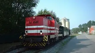 Die Ahaus-Alstätter Eisenbahn -Damals und heute-