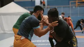 Campamento Copa Internacional de Lucha Ol&iacute;mpica 