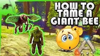 How To Tame A Giant Bee(EASY!)- Ark Survival Evolved Xbox One- Kamz25