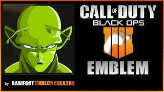 BO4 Emblem Tutorial - DBZ Piccolo