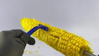 New Way of Corn Peeling and Roasting 🪒🍴