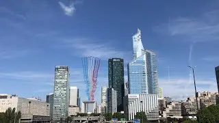 Bastille Day 2017 - Military airplanes flypast / 14 juillet 2017 - Défilé aérien des avions.