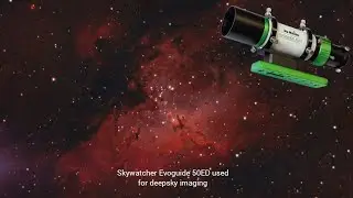 Deepsky astrophotography with the Skywatcher evoguide 50ED guide scope