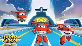 Super Wings Heroes Ulimate Special - All Jett Full Power Endless Run Across All Worlds
