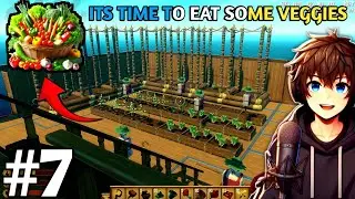 FINALLY STARTED FARMING ON MY RAFT  | Raft Survival Gameplay #7