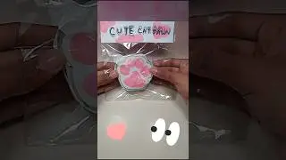 DIY cute taba squishy | cat paw taba squishy #shorts #diy #cute #easy #crafts #art #diyideas #fyp