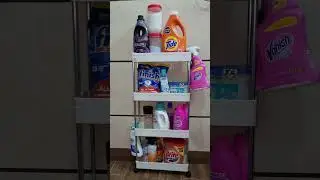 4 Tier Rack for Bathroom Organization | Laundry Organization | Bathroom Organization