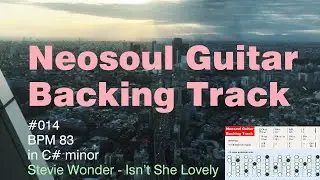 Neosoul Guitar Backing Track 014 - 
