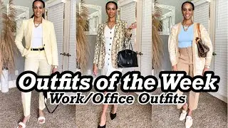 WORK/OFFICE OUTFIT IDEAS | WHAT TO WEAR TO WORK | JUST FAB HAUL by Crystal Momon