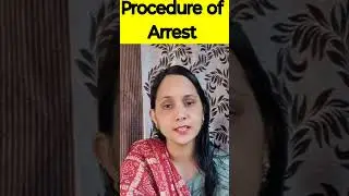 Procedure of Arrest /#bnss #ytshorts