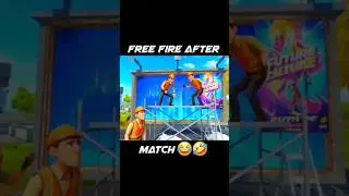 Free fire after match 🤣 #gaming #shorts #viralshorts #shortfeed