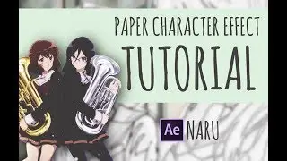 Paper Character Effect (AE Tutorial)