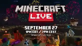 Minecraft LIVE Official Trailer &ndash; September 2025 | Reversed