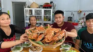 TẬP 1 ĂN MỪNG LỚN KÊNH ĐẠT 200K SUBS BẰNG TÔM HÙM VÀ NHIỀU LOẠI HẢI SẢN TƯƠI SỐNG | HOTBOY TRÀ SỮA