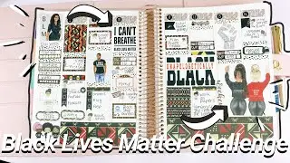 Plan With Me: Black Lives Matter Planner Challenge feat Elaine Michelle Studio | #BLMCHALLENGE