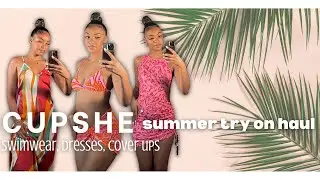 CUPSHE Summer Try On Haul & Review 2022 | Swimwear, Dresses, and Coverups