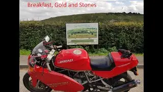 Ride on Ducati 750SS around Stonehenge and Shaftsbury area