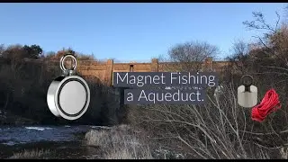 Magnet Fishing a pond and an Aqueduct  - Scotland