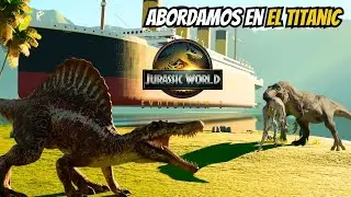The Titanic in My Jurassic World Evolution 3! Unexpected Battles