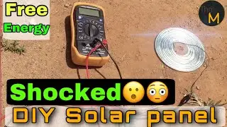 free energy 100%, how to make solar cell from flat CD