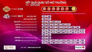 Kết Quả Xổ Số Tự Chọn Power 6/55 v&agrave; Max3D Pro &ndash; Ng&agrave;y 22/01/2026