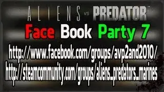 Aliens versus Predator 2010 Face Book Party 7  SPECIAL MATCH : PREDHUNT with ALIENS 4 : NORBERTO