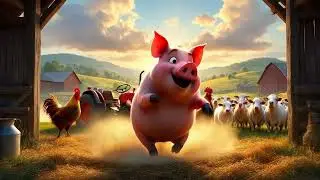Farm Animal Dance Song 🚜🐔🎶🦙 | Fun for Kids
