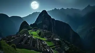 MOONLIGHT AT MACHU PICCHU | Slow, gentle guitar arpeggios and airy pan flute melodies.