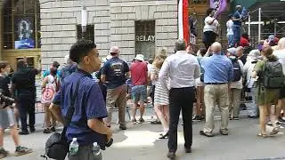 Essential Workers Honored with Parade up Canyon of Heroes in NYC.