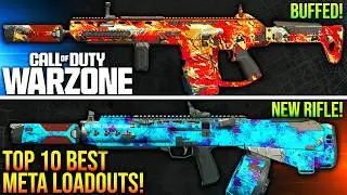 WARZONE: New TOP 10 BEST META LOADOUTS After Update! (WARZONE META Weapons)