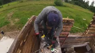Learning to build 15 - Building a Horse Stable 12 - Logs session 4