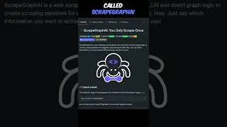 Инструмент на базе LLM для веб-скрапинга #ai #chatgpt #engineering