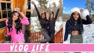 VLOG: Where I've Been Lately / Big Bear Bday Trip | Whitney Wiley