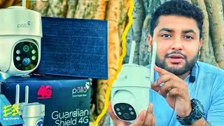 Pollo Guardian 4G SOLOR Camera, PTA approved with battery
