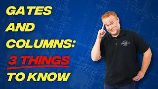 3 Reasons to Choose your Aluminum or Iron Driveway Gate BEFORE you Build Masonry Columns