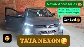 TATA NEXON ACCESSORIES , WHICH I PURCHASED FROM MEESHO UNDER BUDGET❣️