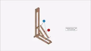 How to build wooden bike rack - Build plans for bike rack