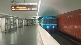C14 T-Banetåg Vid Hornstull 27/12/2020.