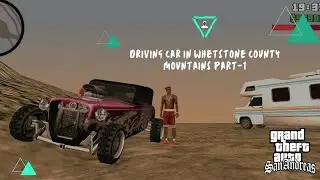 Driving Car in Whetstone County mountains P-1 - GTA SanAndreas (Mobile)