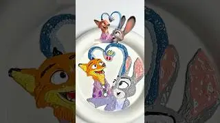 Guess the Color 🎨 Zootopia Color Mixing  #colormixing #funny#zootopia